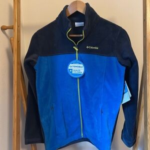 Brand new with tags Columbia fleece zip up jacket.